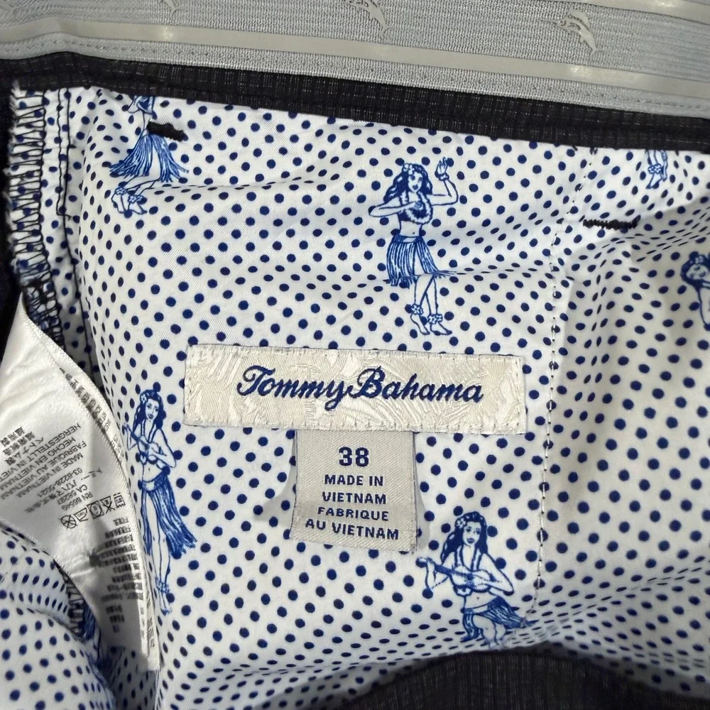 Tommy Bahama Boracay Shorts Mens 38 Grey Performance Stretch Golf